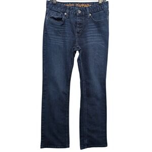 Cruel Denim‎ Hannah Jeans Women 30/9 R Dark Wash Straight Leg Western